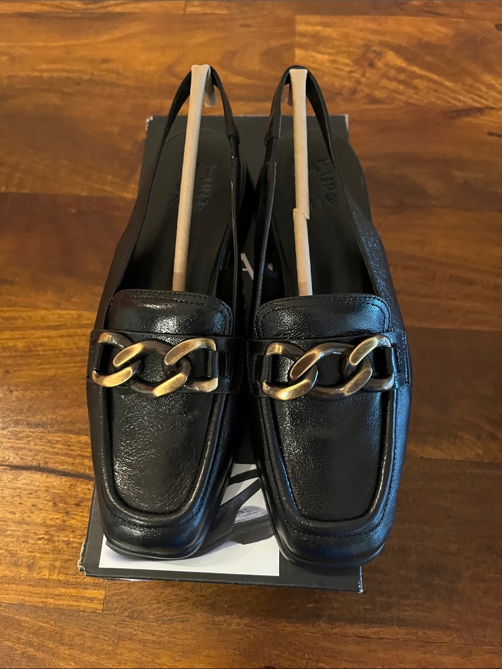 Naturalizer “Frances” Slingback Loafers – BLACK - 7M - NWT